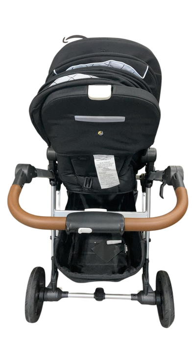 Shop Mockingbird Single 2.0 Stroller, Black, Windowpane, Silver With Penny Leather, 2025 at GoodBuy Gear