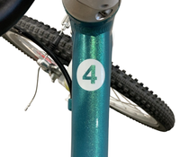 Shop Woom GO 4 Bike 20", Metallic turquoise at GoodBuy Gear