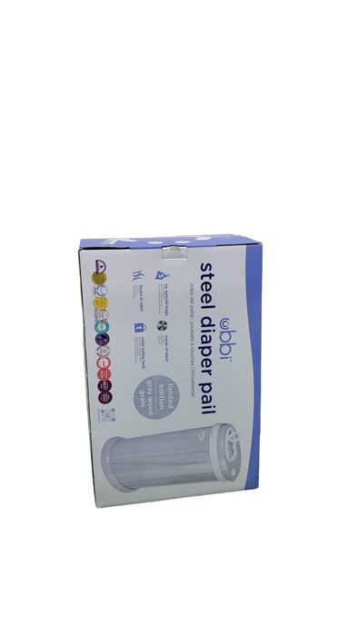 Shop Ubbi Diaper Pail, Gray Woodgrain at GoodBuy Gear