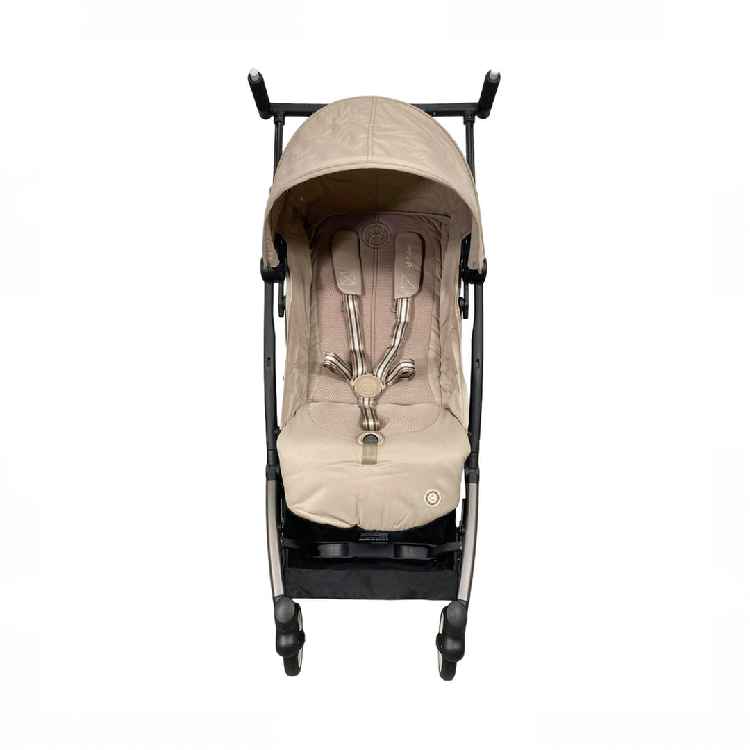 【極美品】cybex LIBELLE 2023 Cybex Libelle 2 Compact Stroller, 2023, Almond Beige - Open Box