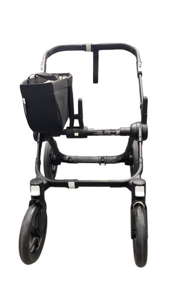 bugaboo donkey black frame Bugaboo Donkey 5 Duo Stroller Frame, Black, 2024, Frame and Side Baske