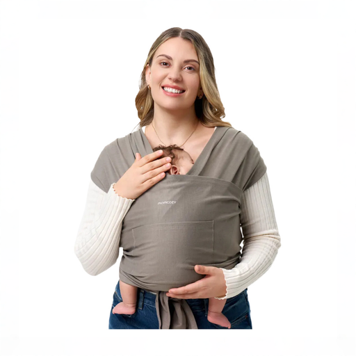 Shop Momcozy Baby Wrap Carrier Sling, Dark Coffee at GoodBuy Gear