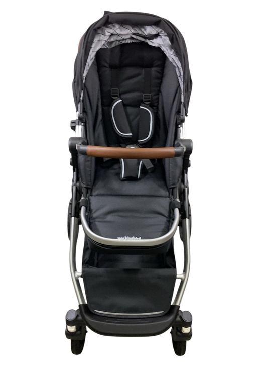 Shop Mockingbird Single to Double 2.0 Stroller, 2025, Black, Silver With Penny Leather, Windowpane at GoodBuy Gear
