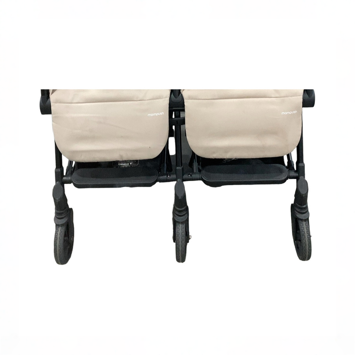 Shop Mompush Lithe Double Stroller, 2025, Khaki at GoodBuy Gear