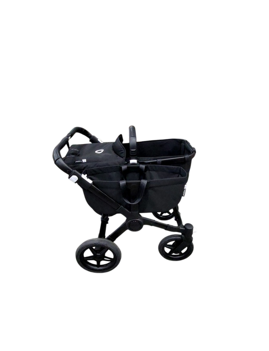 Shop Bugaboo Donkey 5 Mono Stroller, Black, Midnight Black, 2024, without Canopy at GoodBuy Gear