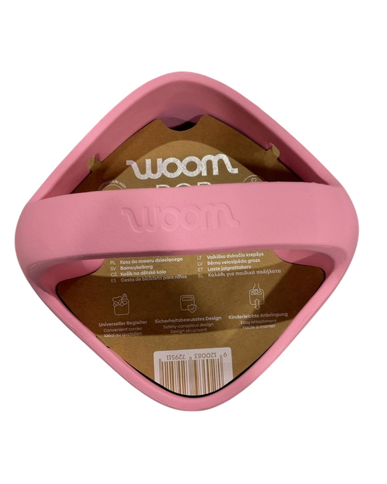 Shop Woom POP Kids' Bike Basket, Marshmallow Pink at GoodBuy Gear