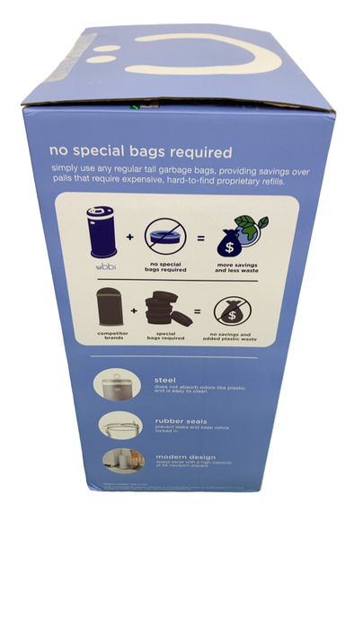 Shop Ubbi Diaper Pail, White at GoodBuy Gear