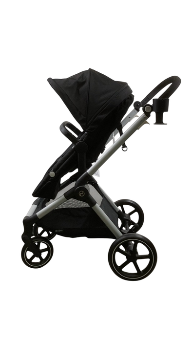 Shop Cybex Eos and Aton G Swivel Travel System, 2024, Black Frame, Moon Black at GoodBuy Gear