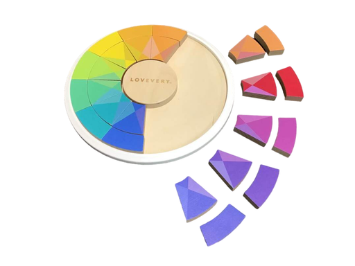 secondhand Lovevery Color Theory Puzzle