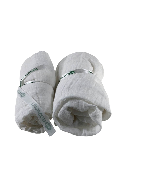 Shop Newton 2 Pack Mini Crib Sheets, White at GoodBuy Gear