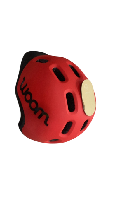 Shop Woom Ready Kids Helmet, Medium, Without Light, Woom Red at GoodBuy Gear
