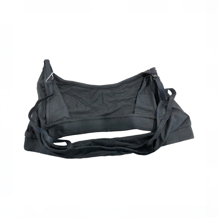 Shop Kindred Bravely French Terry Maternity & Nursing Bralette, Black, Medium, Regular at GoodBuy Gear