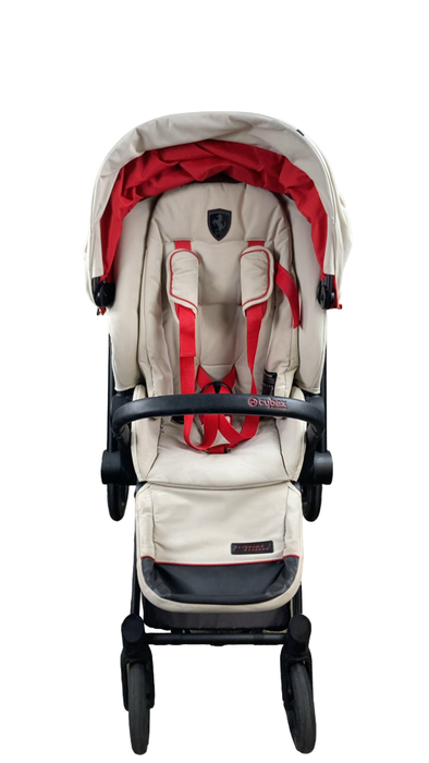 ferrari cybex priam Cybex Priam Lux Trekking Stroller Ferrari, 2018, Silver/Grey