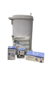 Shop Ubbi Diaper Pail Value Gift Set, Matte White at GoodBuy Gear