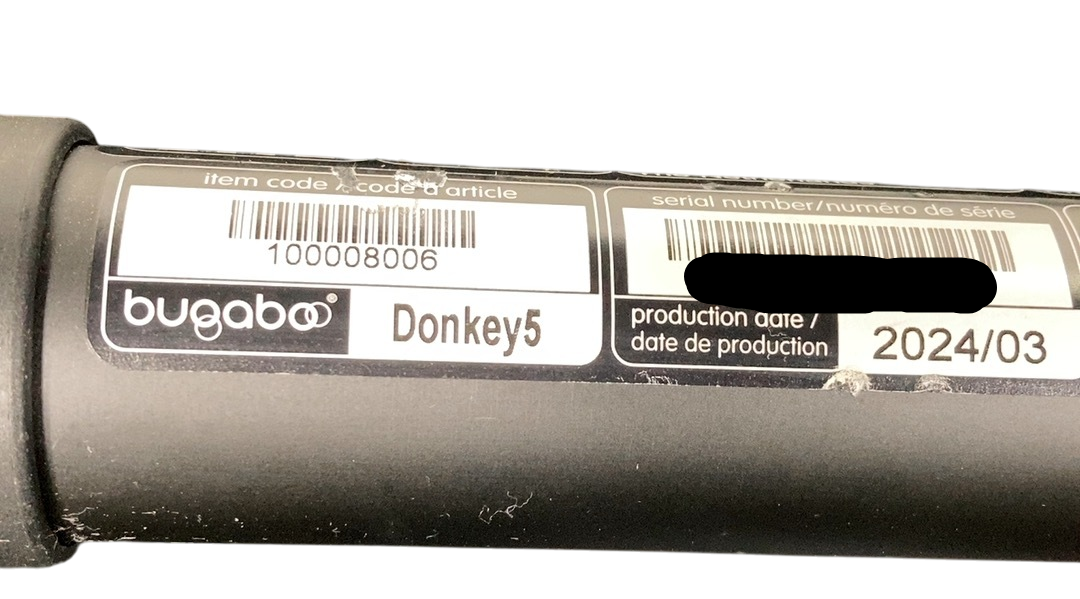 Shop Bugaboo Donkey 5 Mono Stroller, 2024, Black, Black, Midnight Black at GoodBuy Gear