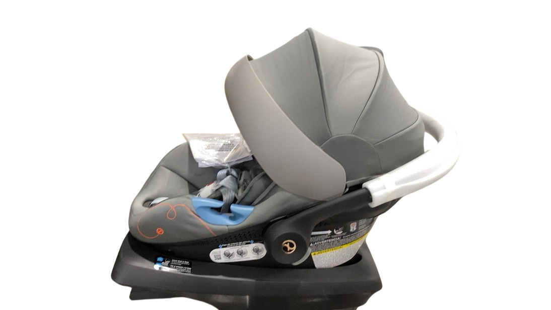 Shop Cybex Eos and Aton G Swivel Travel System, 2024, Black Frame, Lava Grey at GoodBuy Gear