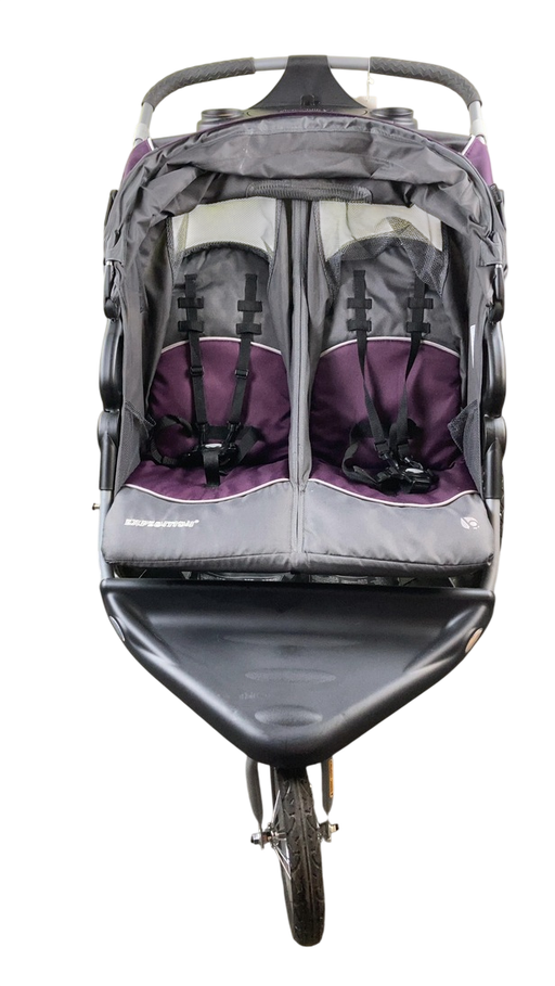 Shop Baby Trend Expedition Double Jogging Stroller, 2025, Elixer at GoodBuy Gear