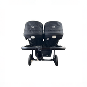 Shop Bugaboo Donkey 5 Duo Stroller, 2024, Black, Midnight Black, Midnight Black at GoodBuy Gear