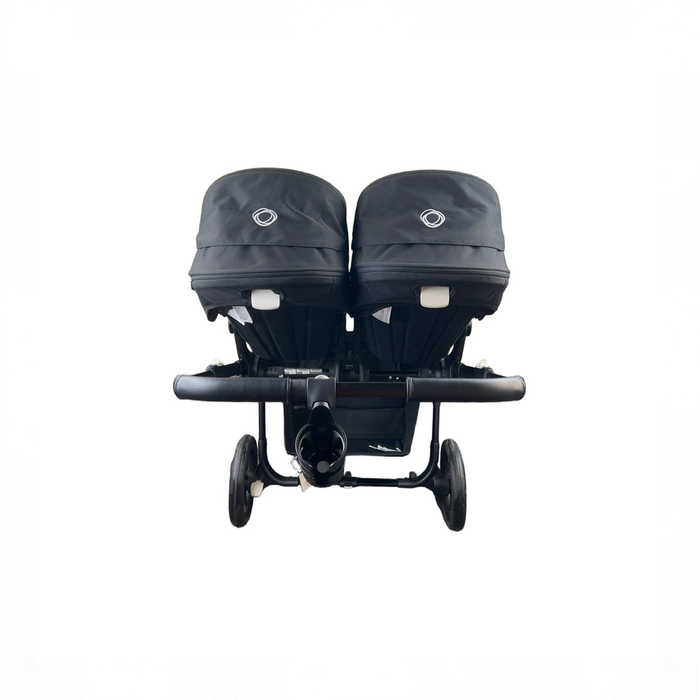 Shop Bugaboo Donkey 5 Duo Stroller, 2024, Black, Midnight Black, Midnight Black at GoodBuy Gear