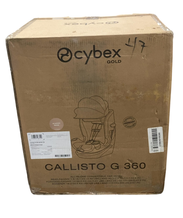 Shop Cybex Callisto G 360 All-in-One Car Seat, 2025, Almond Beige at GoodBuy Gear