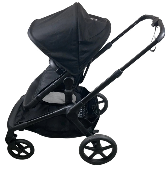 Bugaboo Kangaroo Single To Double Stroller, 2025, Black, Midnight Black, Midnight Black