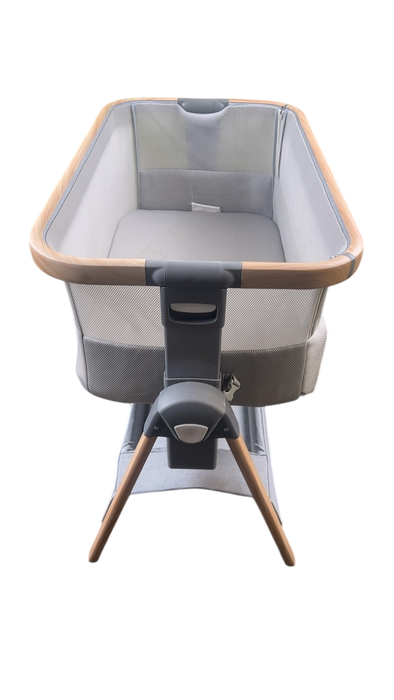 Shop Venice Child California Dreaming Portable Bedside Bassinet, Grey/Wood at GoodBuy Gear