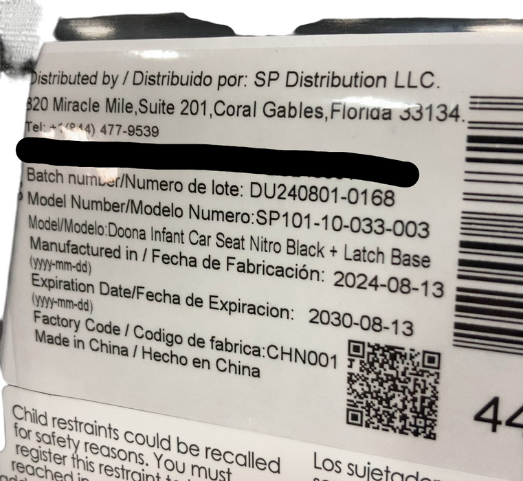 Shop Doona Infant Car Seat & Stroller Combo, 2024, Nitro black at GoodBuy Gear