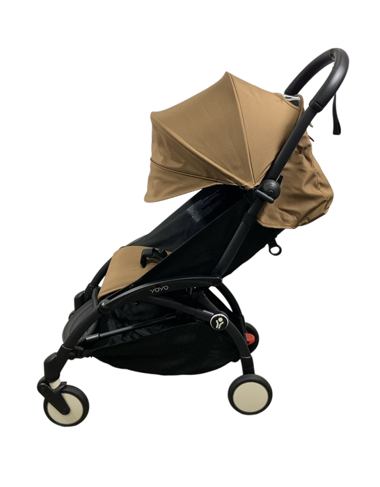 Stokke YOYO3 Complete Stroller, 2024, Black, Toffee
