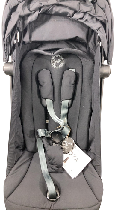 Shop Cybex Coya Stroller, 2024, Matte Black, Sepia Black at GoodBuy Gear