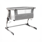 Shop Baby Delight Beside Me Dreamer Bassinet & Bedside Sleeper, Charcoal Tweed at GoodBuy Gear