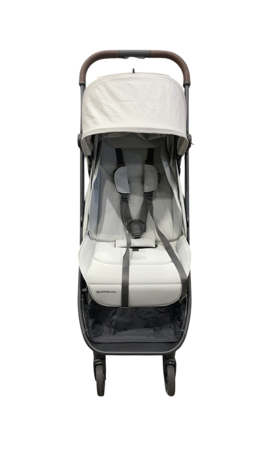 Shop UPPAbaby MINU V3 Stroller, 2025, Savannah (Pearl Gray Jacquard) at GoodBuy Gear