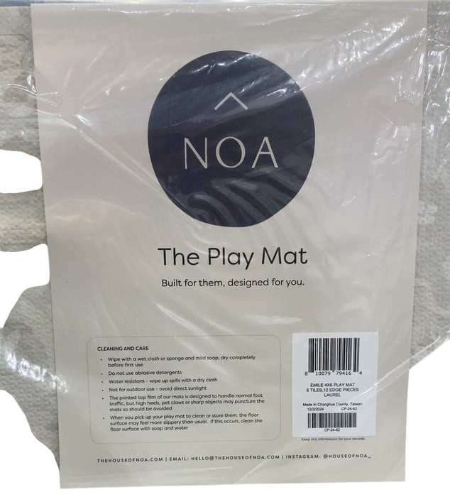 Shop House of Noa Little Nomad Play Mat, 4x6, Emile, Laurel at GoodBuy Gear