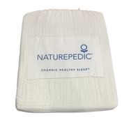 Shop Naturepedic Organic Cotton Crib Sheets, Cream at GoodBuy Gear