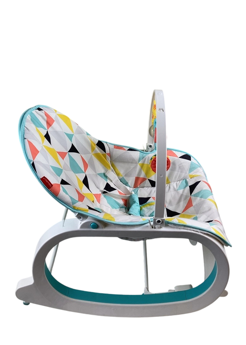 Shop Fisher Price Infant To Toddler Rocker, Geo Triangles at GoodBuy Gear