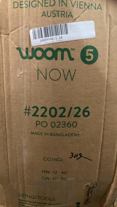 Shop Woom NOW 5 Bike, Moss Green at GoodBuy Gear