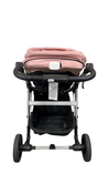 Shop Mockingbird Single 2.0 Stroller, 2024, Bloom, Silver With Black Leather, Watercolor Drops at GoodBuy Gear