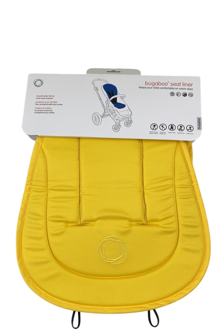 bugaboo seat liner yellow Bugaboo Dual Comfort Seat Liner, Bright Yellow