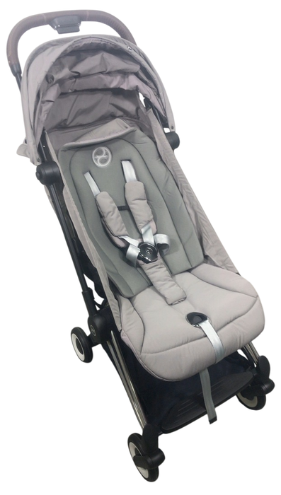 Shop Cybex Coya Stroller, 2023, Chrome, Mirage Grey at GoodBuy Gear