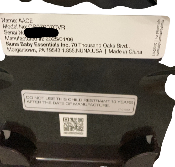 Shop Nuna Aace Booster Seat, Caviar, 2025 at GoodBuy Gear