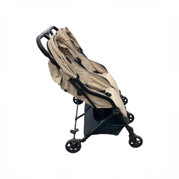 Shop Mompush Lithe Double Stroller, 2025, Khaki at GoodBuy Gear