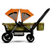 Shop Evenflo Pivot Xplore All-Terrain Double Stroller Wagon, Ranger Green, 2024 at GoodBuy Gear