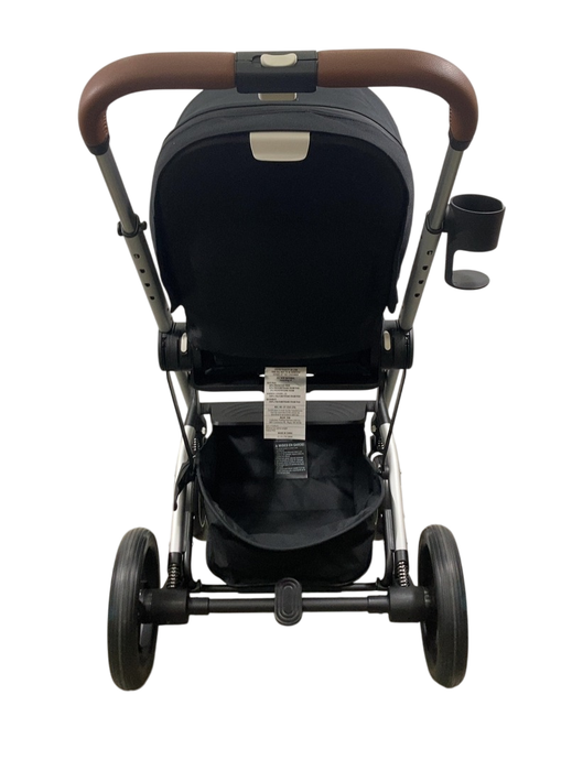 Shop Cybex Balios S Lux Stroller, 2021, Silver, Moon Black at GoodBuy Gear