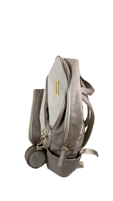 Shop Petunia Pickle Bottom Sync Backpack, Grey Matte Cable Stitch at GoodBuy Gear