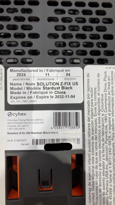 Shop Cybex Solution Z-Fix Highback Booster Seat, Stardust Black, 2024 at GoodBuy Gear