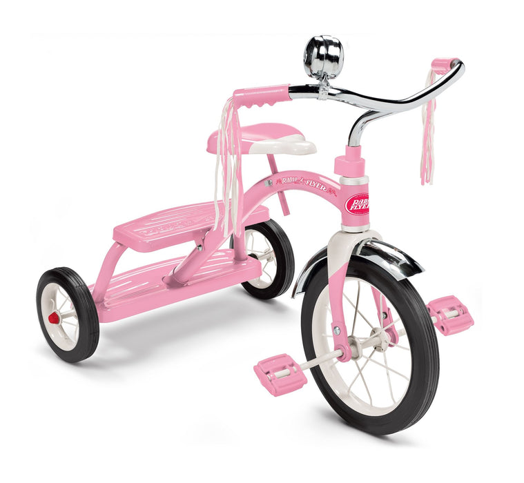 used Radio Flyer Classic Dual Deck Tricycle, Pink