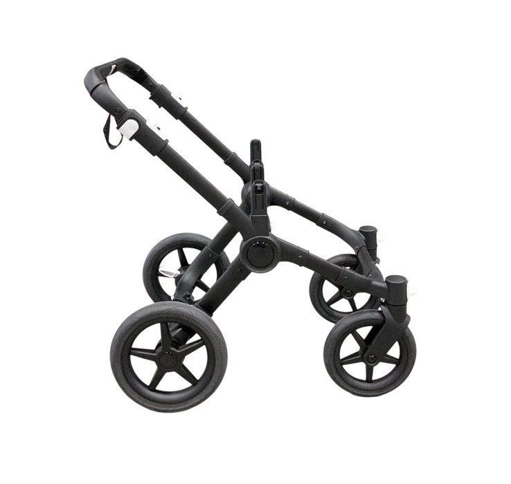 Shop Bugaboo Donkey 5 Mono Stroller, 2025, Black, Midnight Black, Misty White at GoodBuy Gear