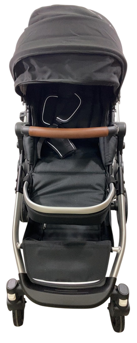 Shop Mockingbird Single to Double 2.0 Stroller, 2025, Black, Silver With Penny Leather, Windowpane at GoodBuy Gear