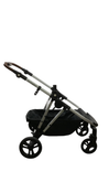 Shop Mockingbird 2.0 Single to Double Stroller Frame, 2024, Silver With Penny Leather at GoodBuy Gear
