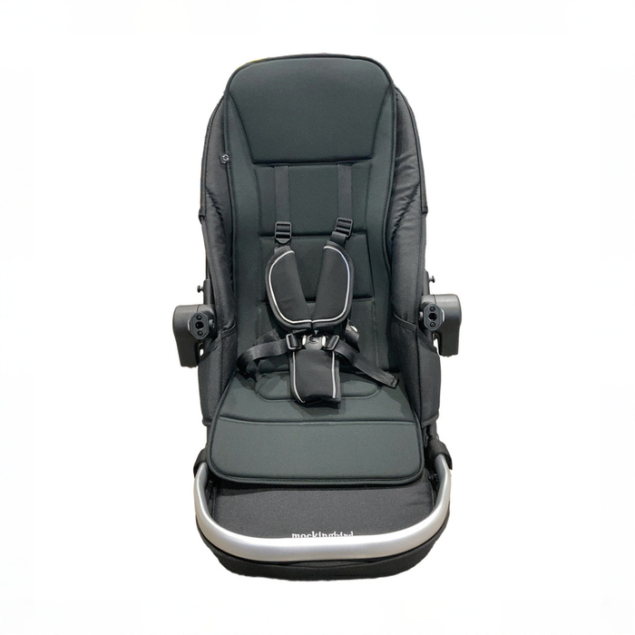 Shop Mockingbird 2nd Seat Kit 3.0, Silver with Black Leather, Solid Black at GoodBuy Gear
