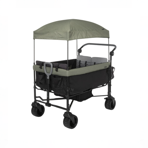 Shop Safety 1st Summit Sprint Quad Wagon Stroller, Olive Haze at GoodBuy Gear